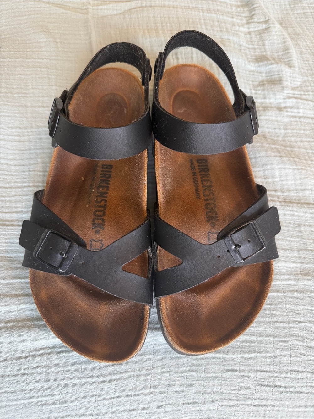 Birkenstock Rio Sandals | Black | EU Size 38
